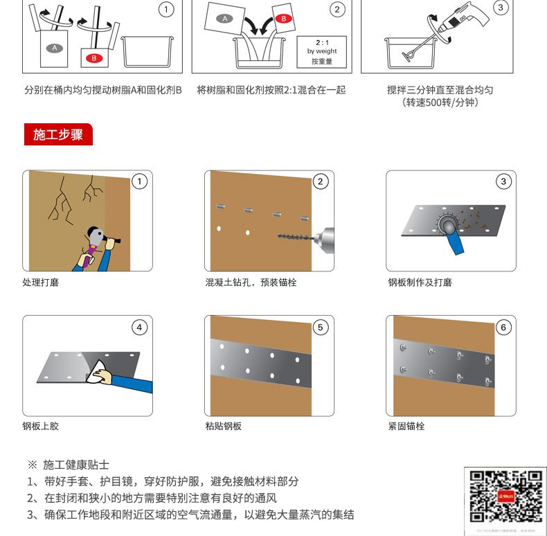 包钢大冶粘钢加固施工过程